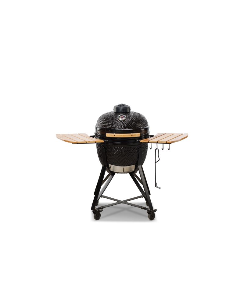 Grill węglowy Kamado BONO MEDIA 52cm (czarny)