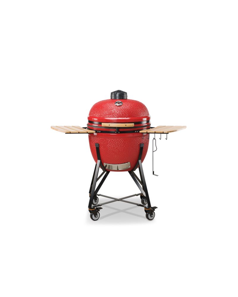 Grill węglowy Kamado BONO LIMITED 64cm (czerwony)