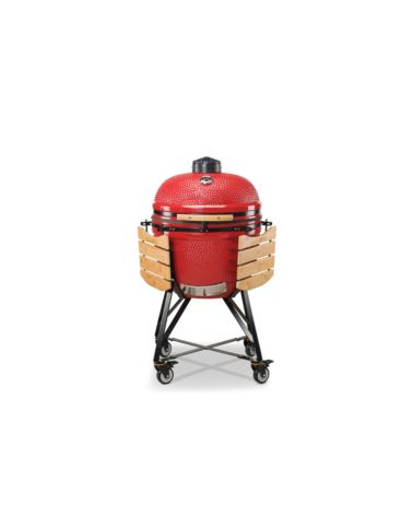 Grill węglowy Kamado BONO LIMITED 64cm (czerwony)