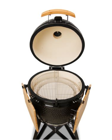 Grill węglowy Kamado BONO GRANDE 59cm (czarny)