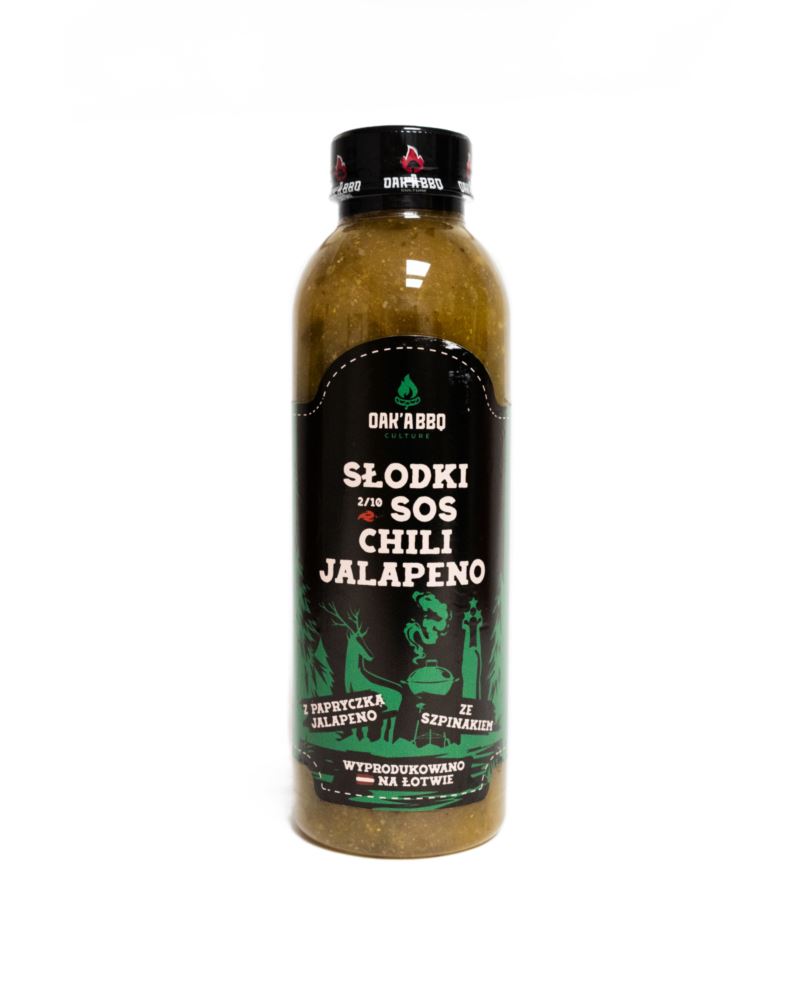 Sos słodki Chili Jalapeno Oak'A BBQ 600g