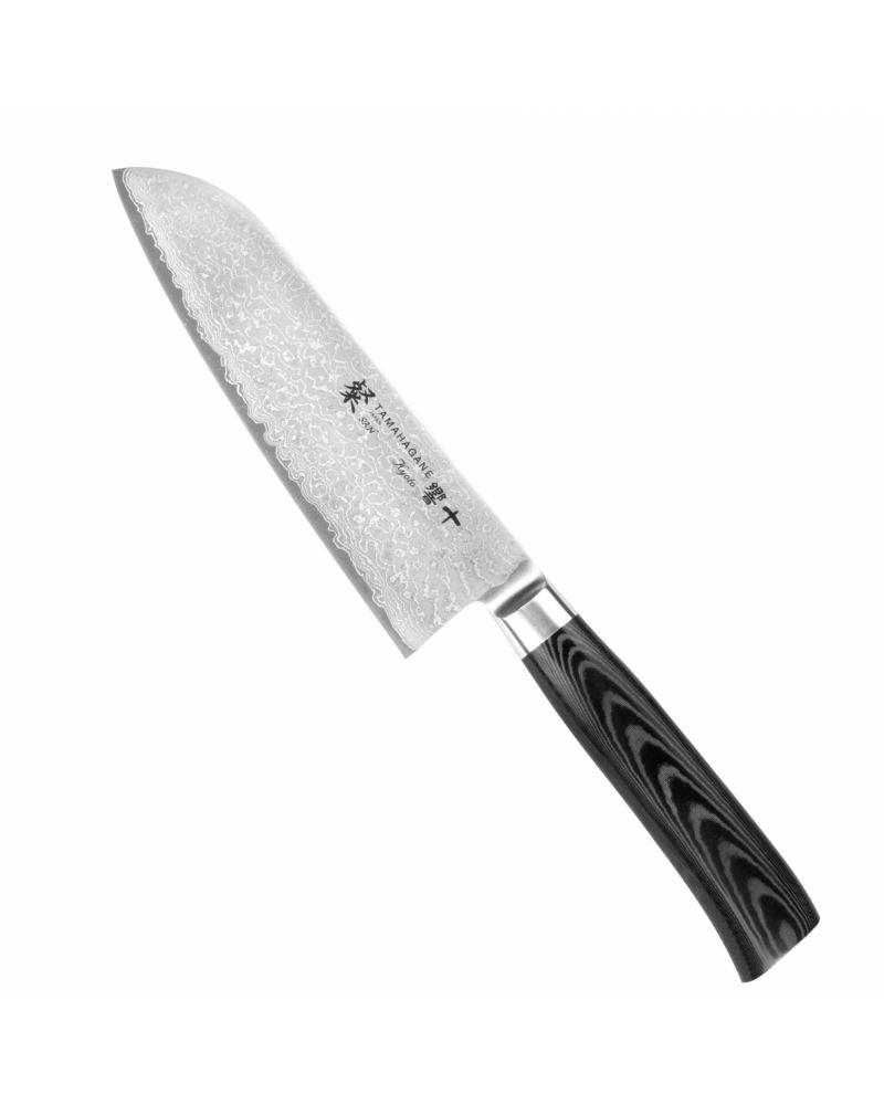 Nóż 17,5cm Tamahagane Kyoto Santoku