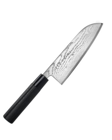 Nóż 16,5cm Tojiro Shippu Black Santoku