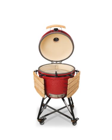 Grill węglowy Kamado BONO GRANDE 59cm (czerwony)