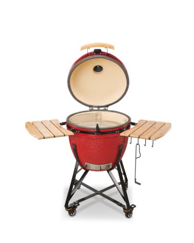 Grill węglowy Kamado BONO GRANDE 59cm (czerwony)
