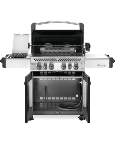 Grill gazowy Napoleon PRESTIGE 500z kuchIR szary