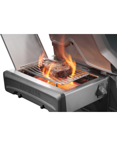 Grill gazowy Napoleon ROGUE PRO 425 szary+dodatk