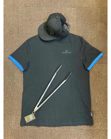 Zestaw CoolTaty Czarny t-shirt, czapka raperska