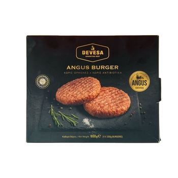 Burger wołowy Angus ARG 4X200gram