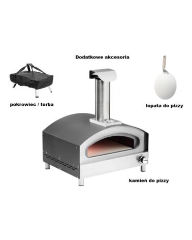Piec do pizzy Forno 16” gazowy Forneza