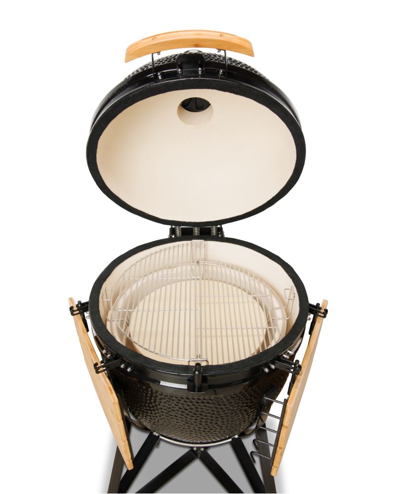 Grill węglowy Kamado BONO GRANDE 59cm (czarny)