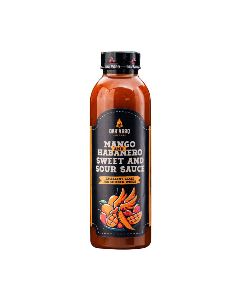 Sos słodko-kwaśny mango & habanero Oak'A BBQ 600g