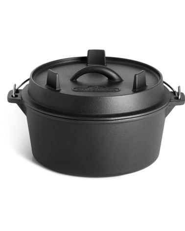 Żeliwny kociołek Holenderski Napoleon 6L 28cm