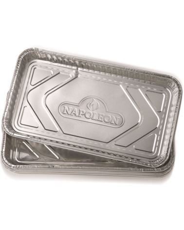 Długa tacka aluminiowa Napoleon na tłuszcz 5szt.